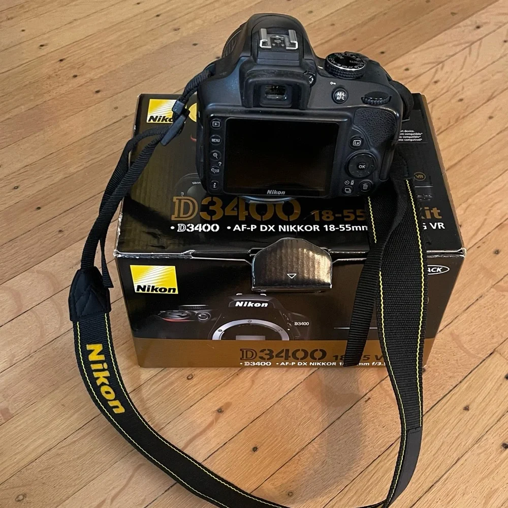 Nikon Camera D3400 (18-55mm AF-P DX VR lens Kit)